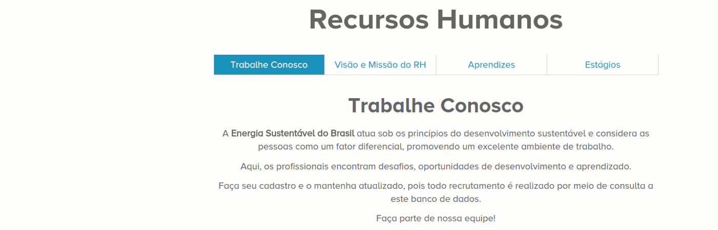 Energia Sustentável do Brasil 