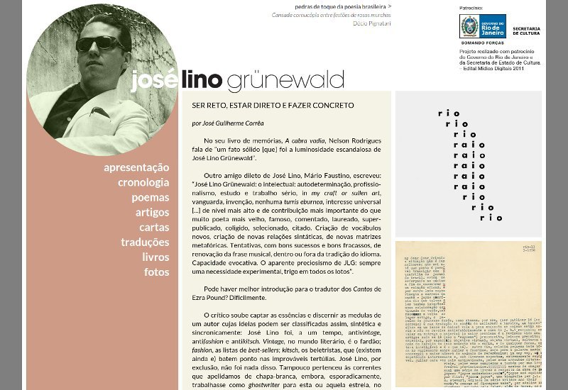 José Lino Grünewald